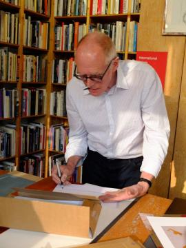 The Laundry Room signing at Marcus Campbell Art Books: Richard Wentworth