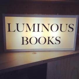 Luminous Books lightbox