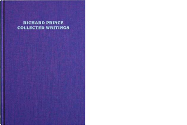 Richard Prince  collected writings